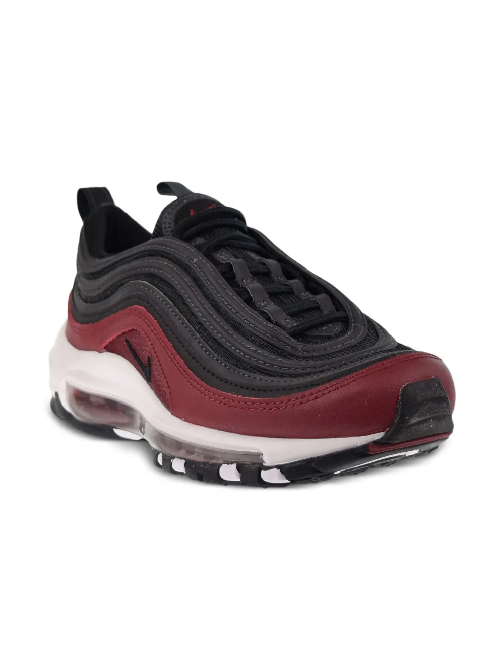Nike Kids Air Max 97 "Anthracite Team Red" sneakers Zwart
