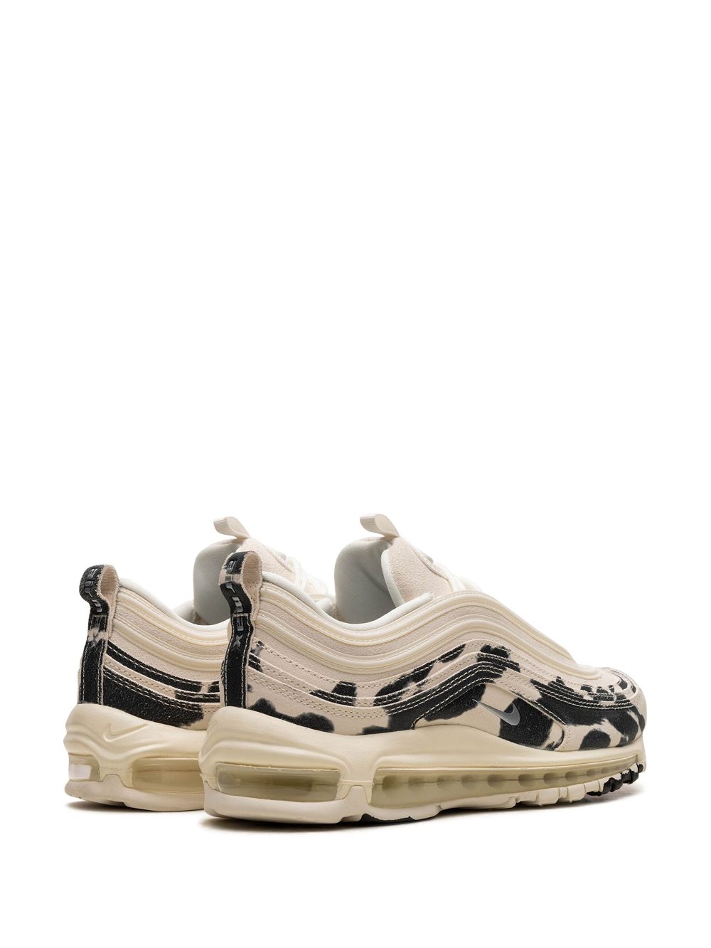 Shop Nike Air Max 97 "cow Print" Sneakers In Weiss