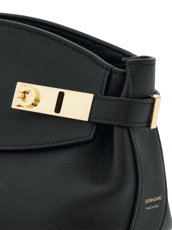 Ferragamo Hug レザー ショルダーバッグ S - Farfetch