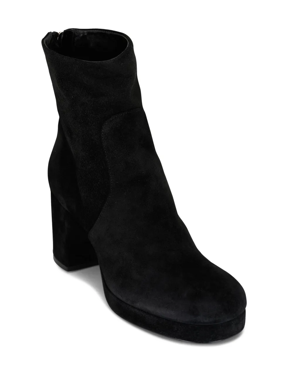 Shop Agl Attilio Giusti Leombruni Betty 90mm Ankle Boots In Schwarz