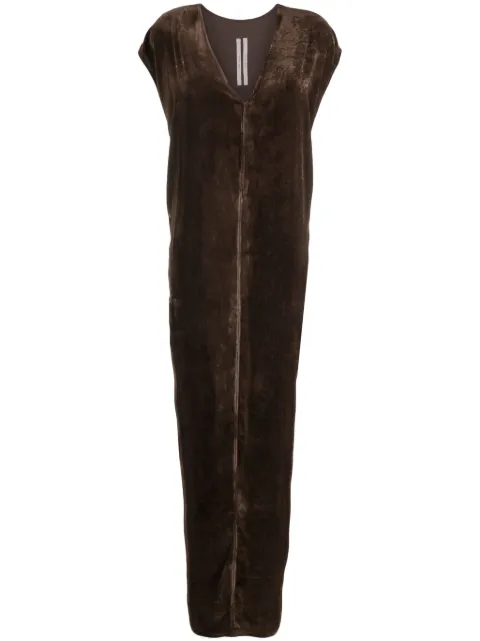 Rick Owens Luxor Arrowhead velvet gown