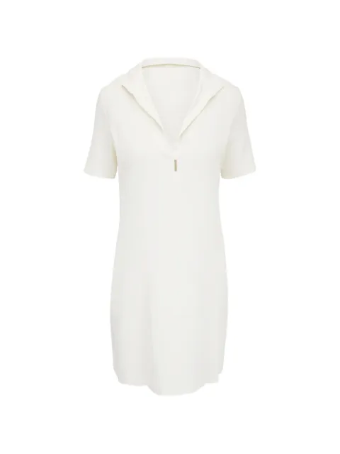 Peter Cohen Paola collared mini dress