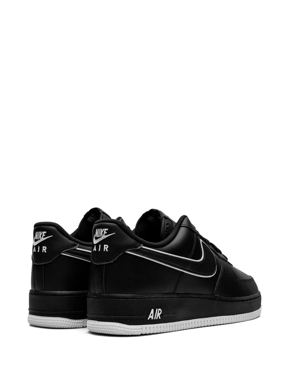 Shop Nike Air Force 1 Low "black/white" Sneakers