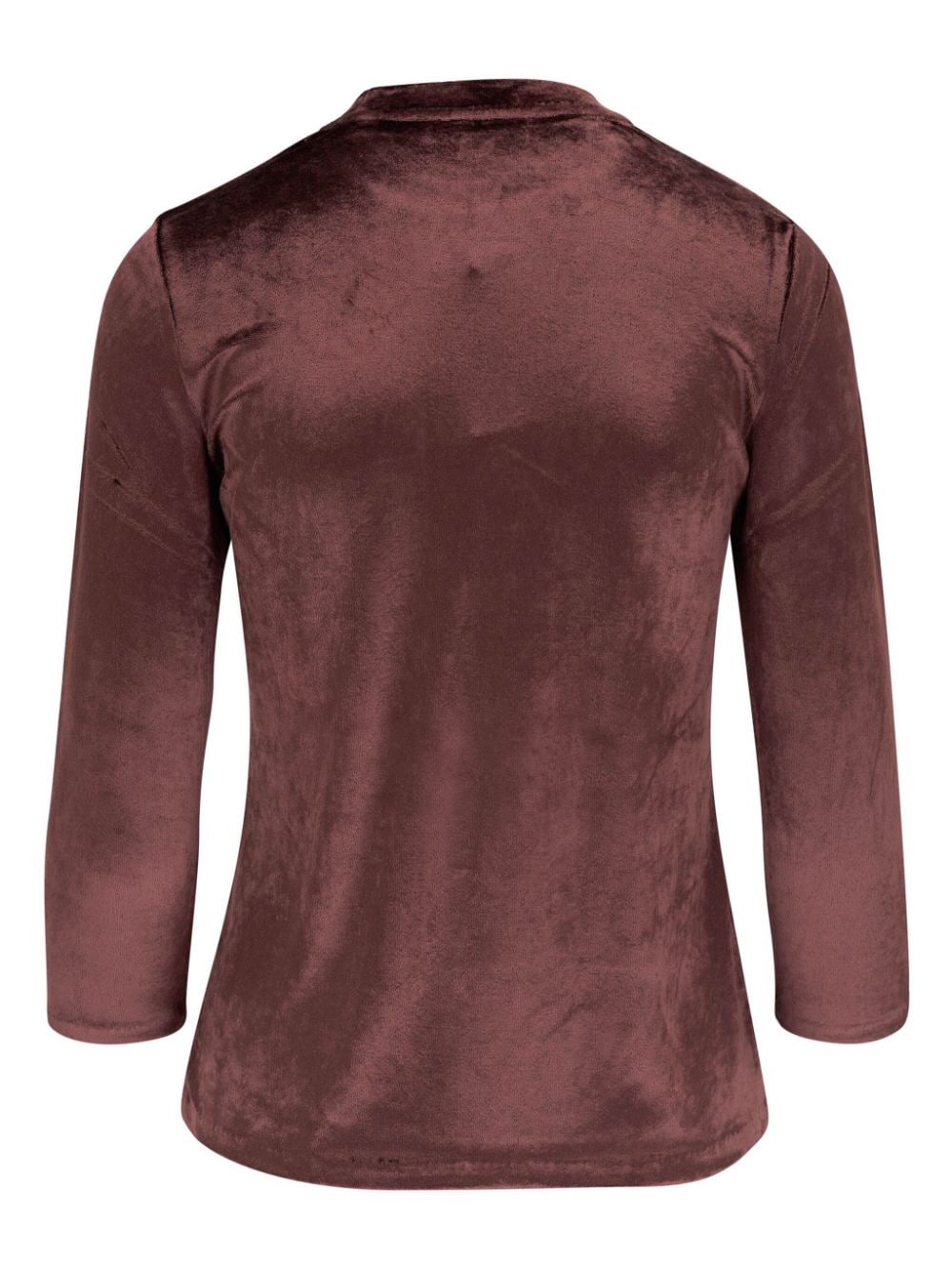 Vince T-shirt met col - Rood