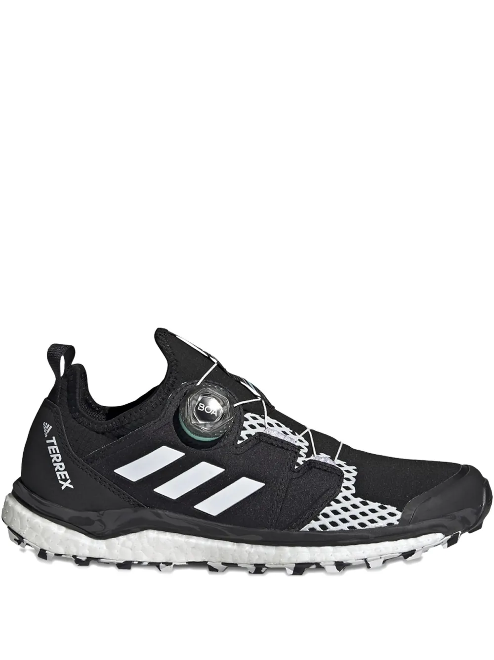 adidas Terrex Agravic BOA Trail Running "Core Black Cloud White Acid Mint" sneakers