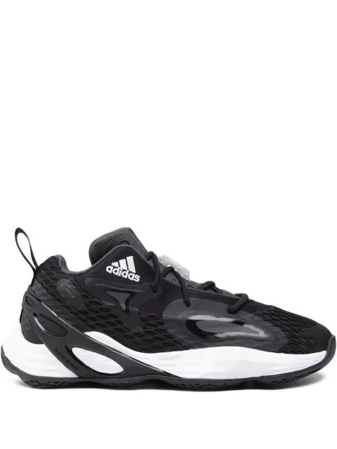 adidas Exhibit A "Core Black/Silver Metallic/Team Dark Grey" sneakers