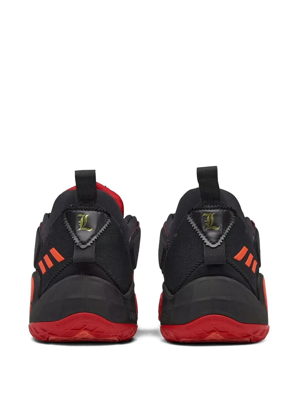 adidas D.O.N. Issue 3 "Scarlet Core Black Solar Red" sneakers