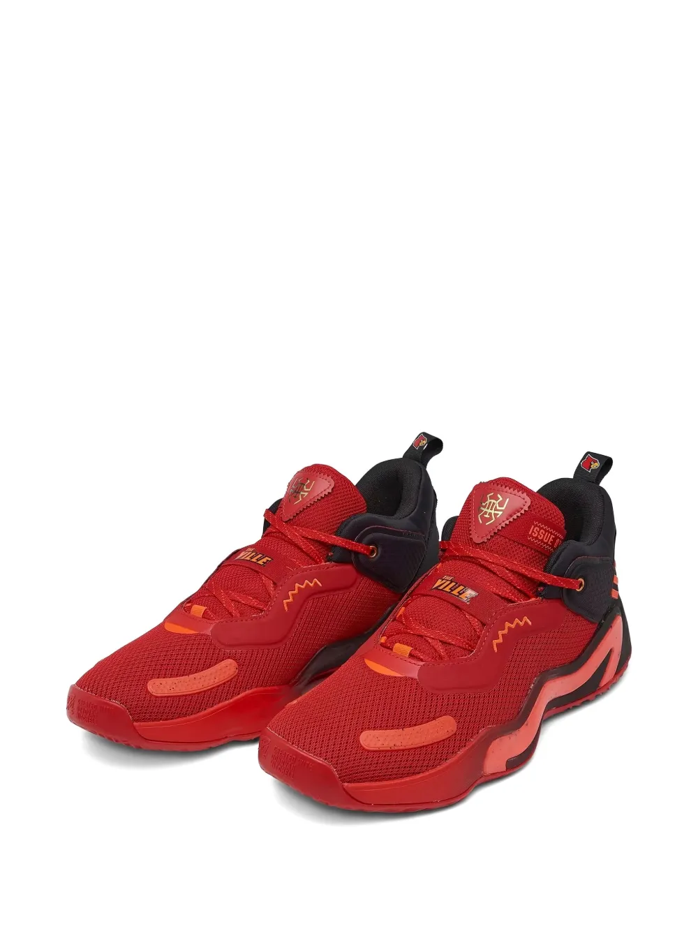 adidas D.O.N. Issue 3 "Scarlet Core Black Solar Red" sneakers