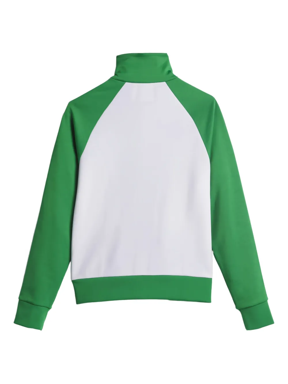 adidas three-stripe zip jacket Groen