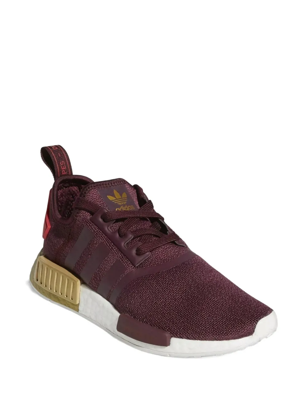 Adidas NMD R1 Maroon/Glory Red/Gold sneakers - Rood