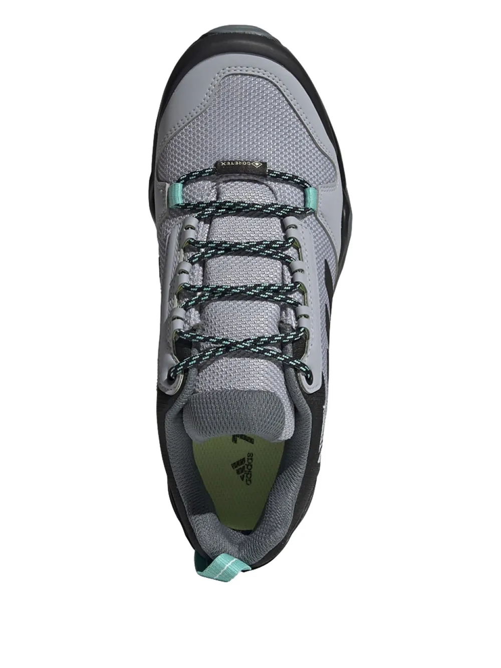  Adidas Terrex Ax3 halo Silver/core Black/acid Mint Sneakers - Grey 