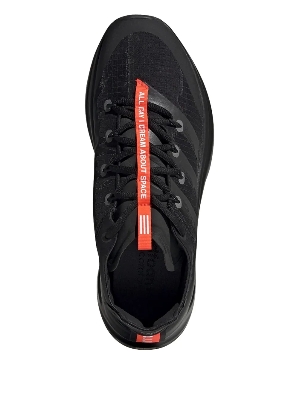 adidas baskets Fluidflash Black/Solar Red | baskets basses | Image 2