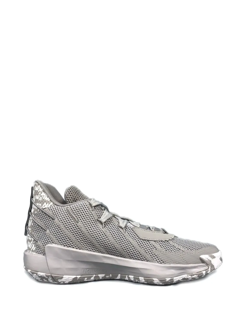 Adidas Originals Dame 7 "i Am My Own Fan" Sneakers In Gray
