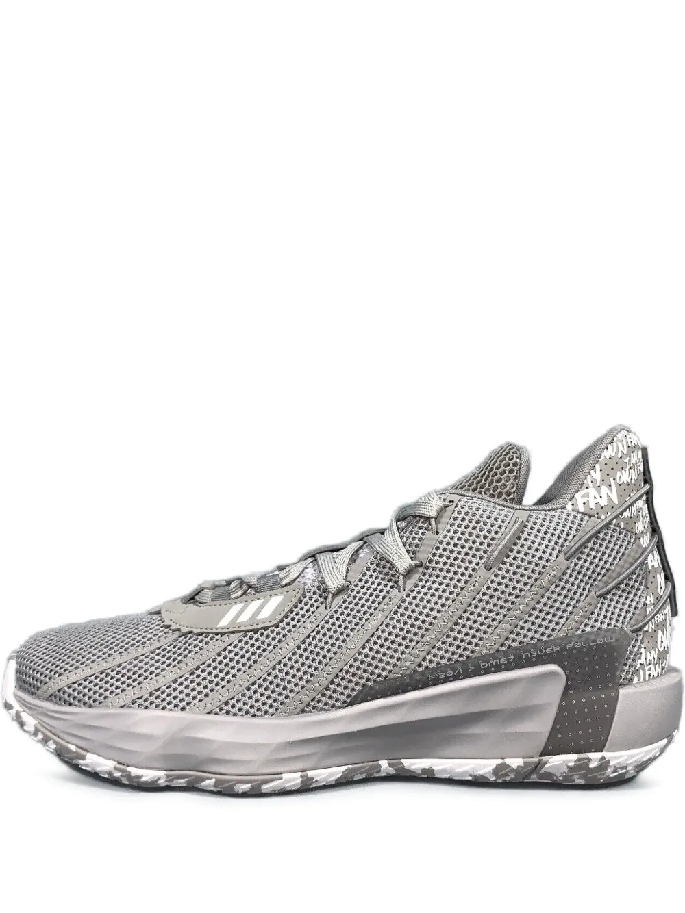 adidas Dame 7 "I Am My Own Fan" sneakers - グレー adidas Dame 7 "I Am My Own Fan" sneakers - グレー