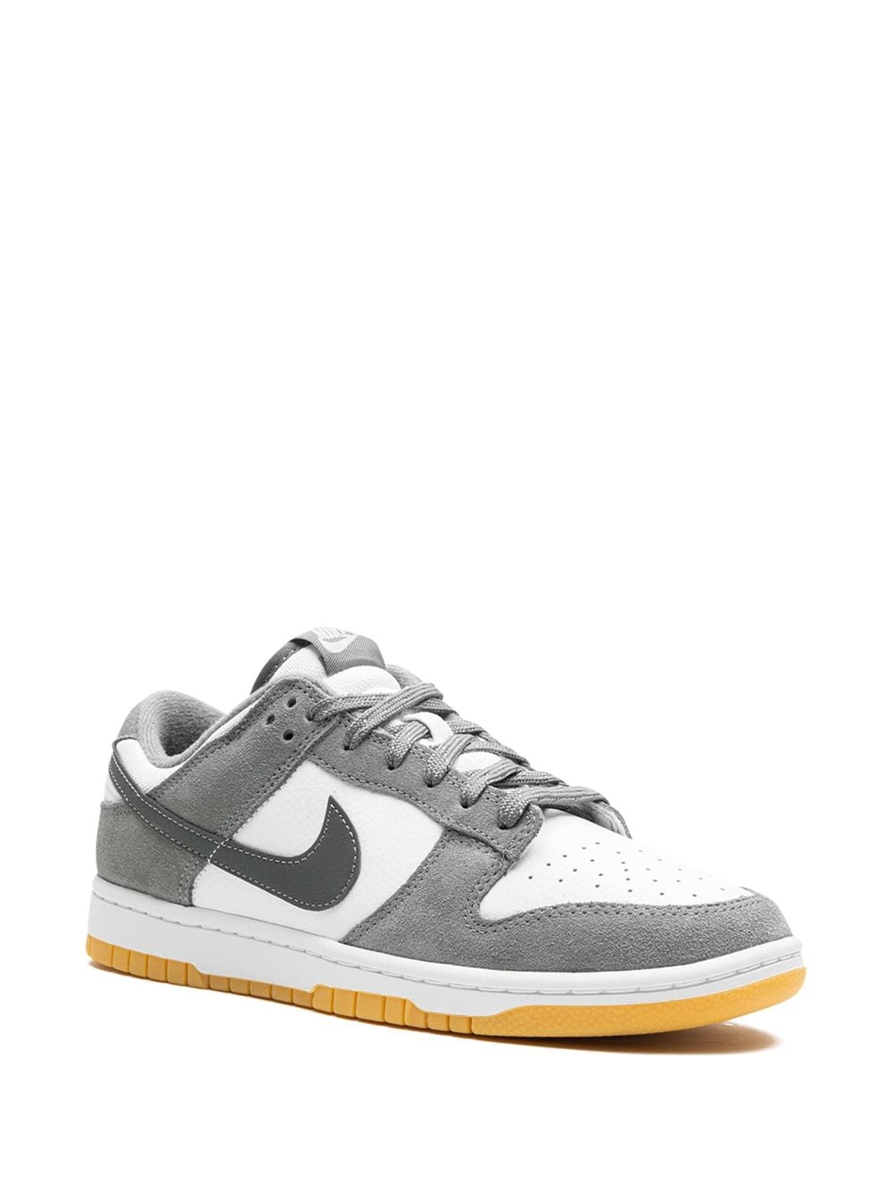 Shop Nike Dunk Low "smoke Grey" Sneakers In White