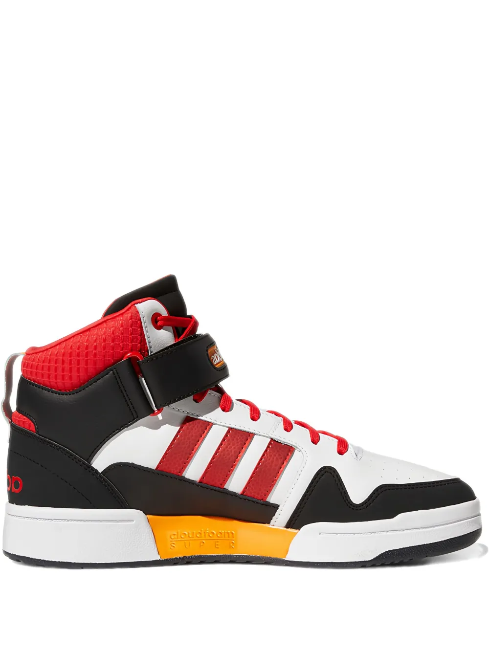 adidas tenis altos con agujetas | blanco | Image 1