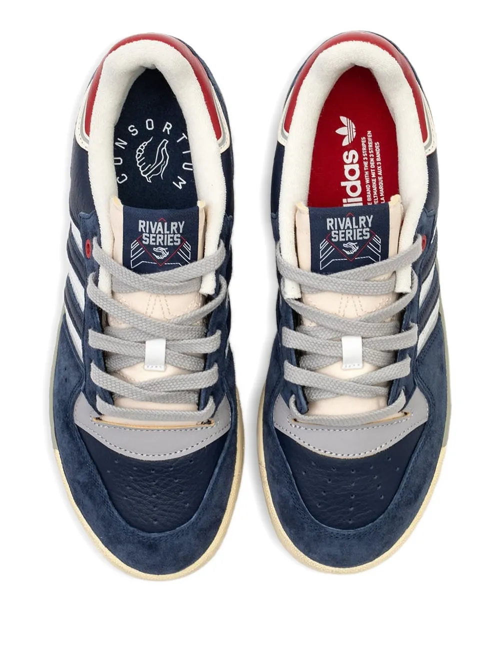 Adidas Originals X Rangers Rivalry Low "extra Butter" Sneakers