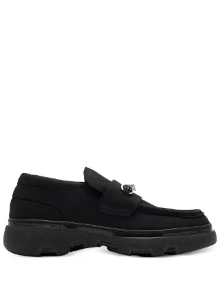 Burberry barbed-wire Detail Nubuck Loafers | Black | FARFETCH JO Burberry barbed-wire Detail Nubuck Loafers | Black | FARFETCH JO