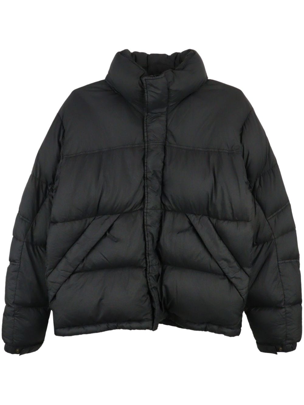 Shop Ten C Aspen Padded Jacket In Black