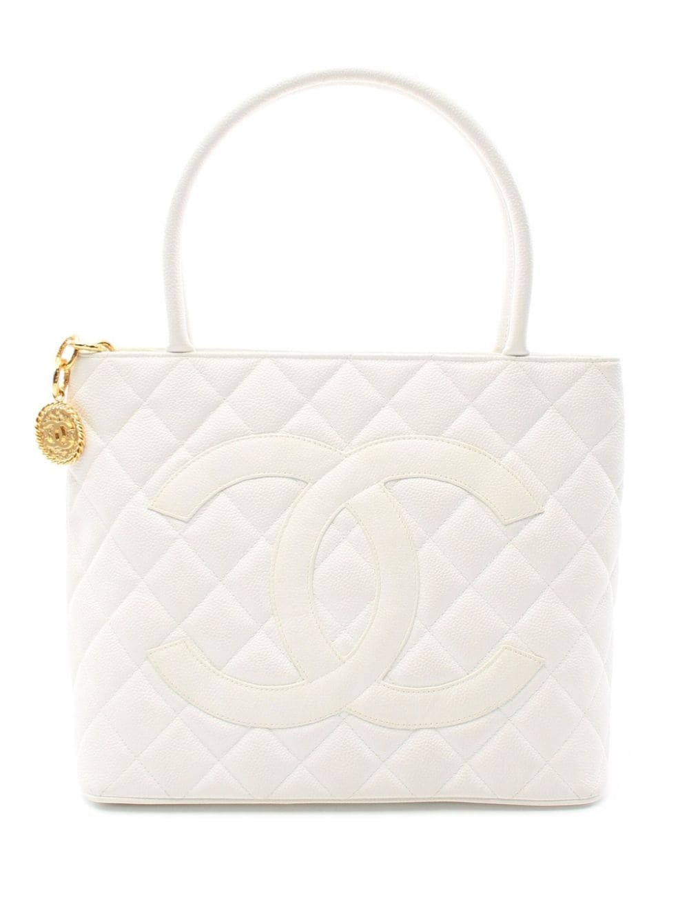 CHANEL Pre-Owned 1997-1999 Medallion Tote Bag - Farfetch