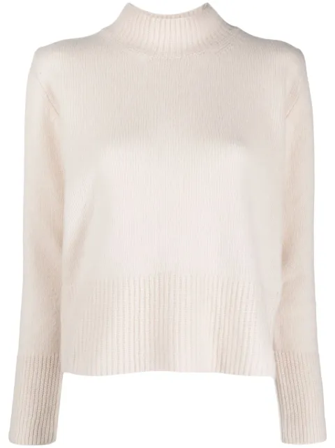 Alysi mock-neck wool jumper