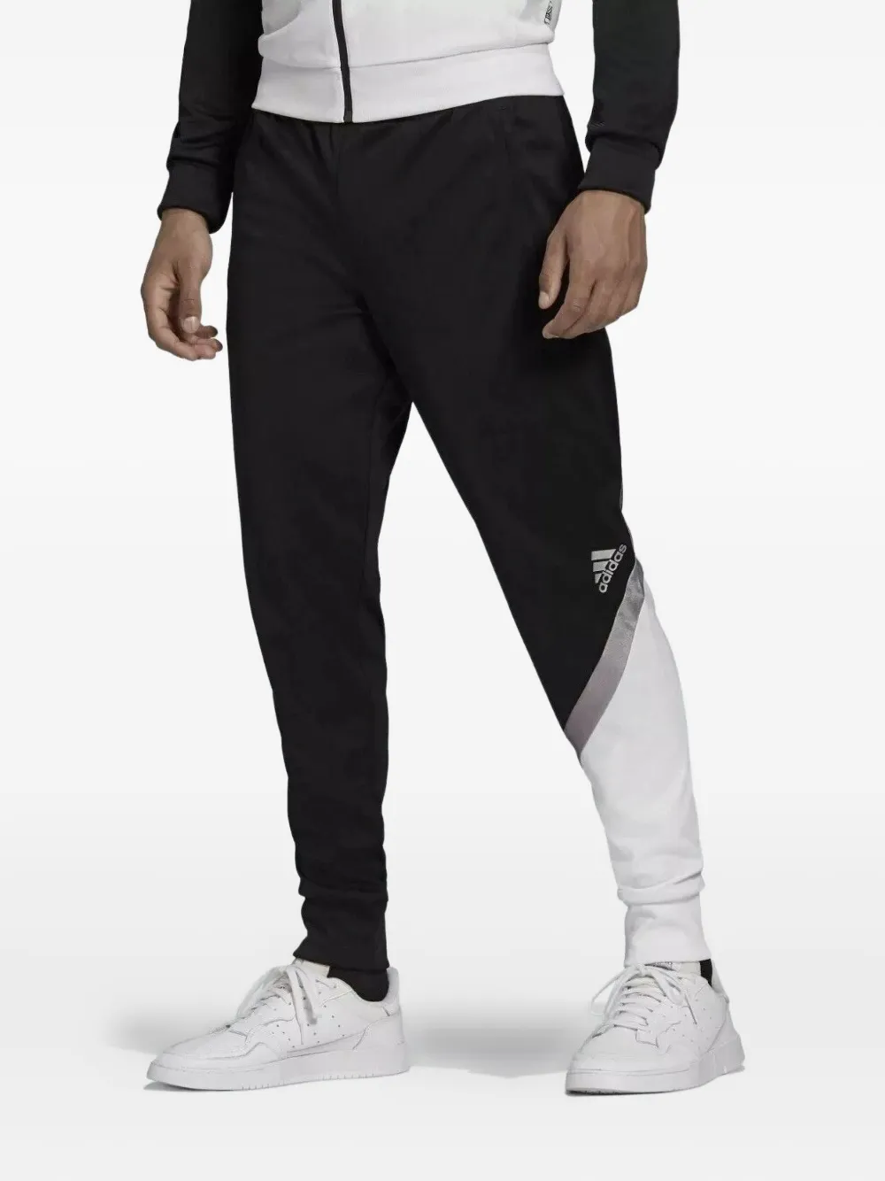 Adidas Joggingbroek met vlakken - Zwart