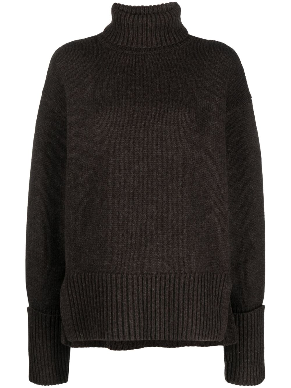 roll-neck merino jumper