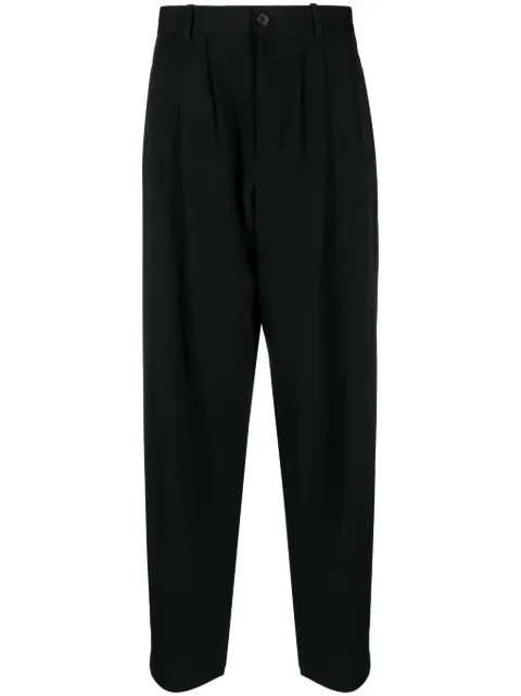 The Row extra-long wide-leg trousers