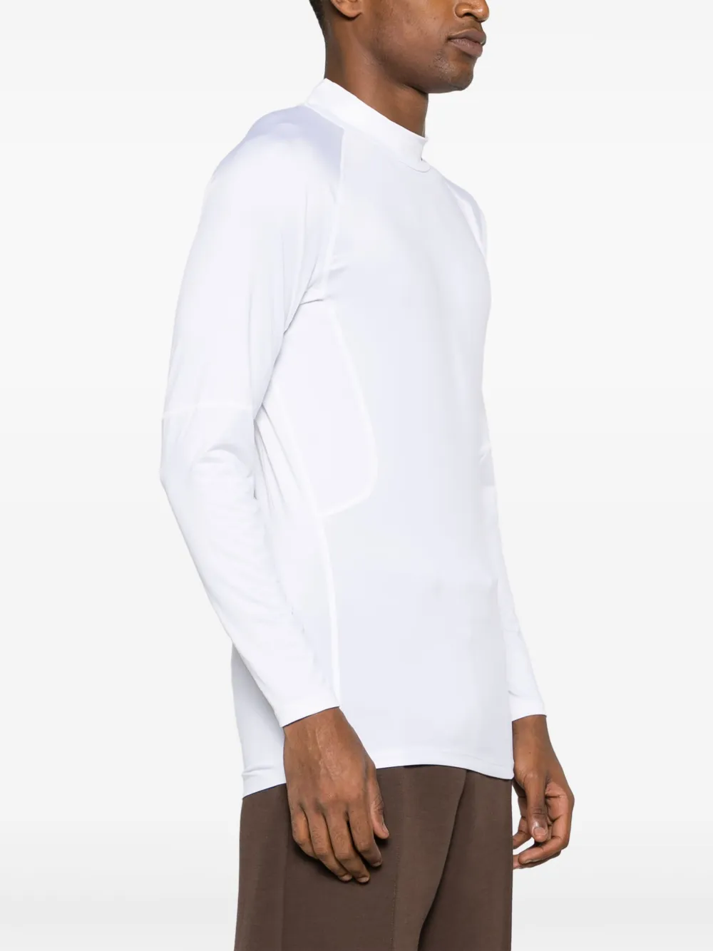 Nike T-shirt met logoprint Wit