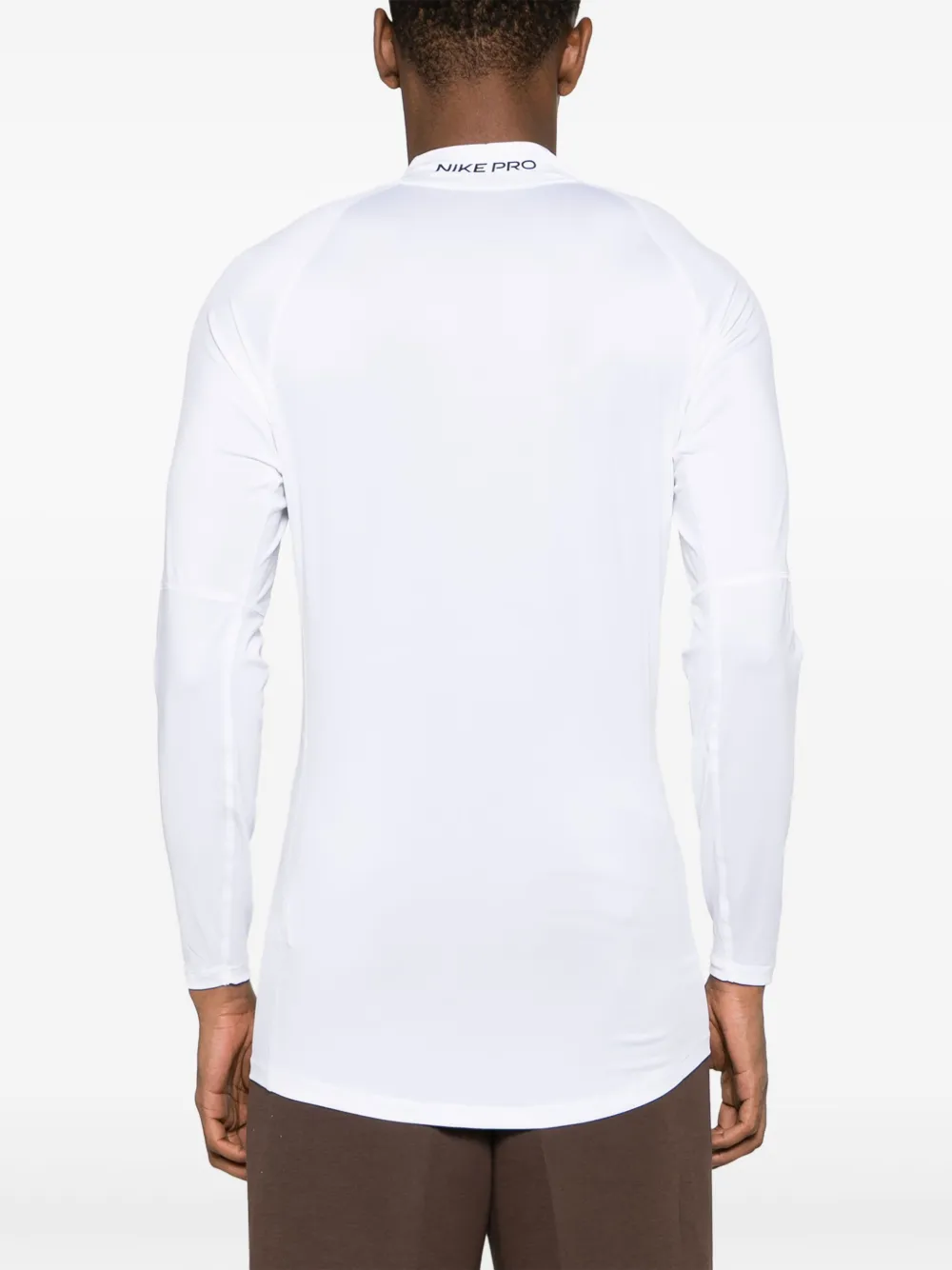 Nike T-shirt met logoprint Wit