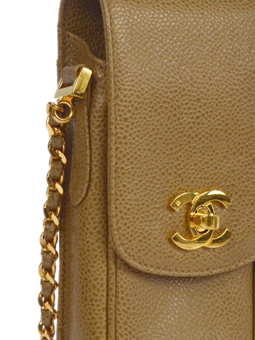 Affordable HOT SALE CHANEL 1995 mini CC turn-lock shoulder bag Women