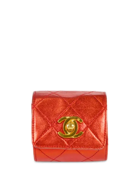 CHANEL Pre-Owned brazalete con logo CC 1990/2000