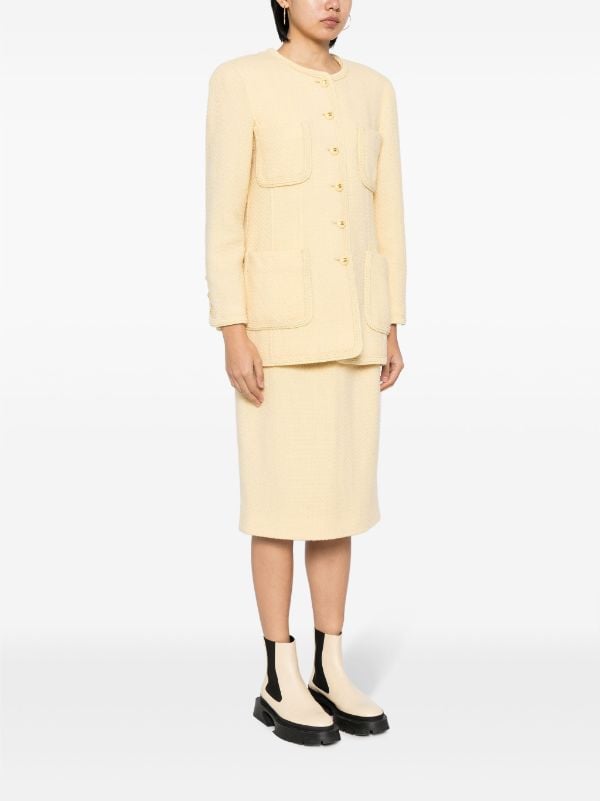 Chanel Pre-owned 1990s Three-Piece Skirt Suit