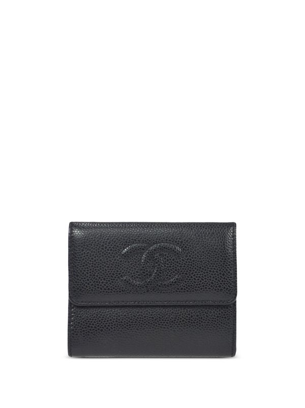 CHANEL Pre-Owned CC Logo Card Holder - Farfetch