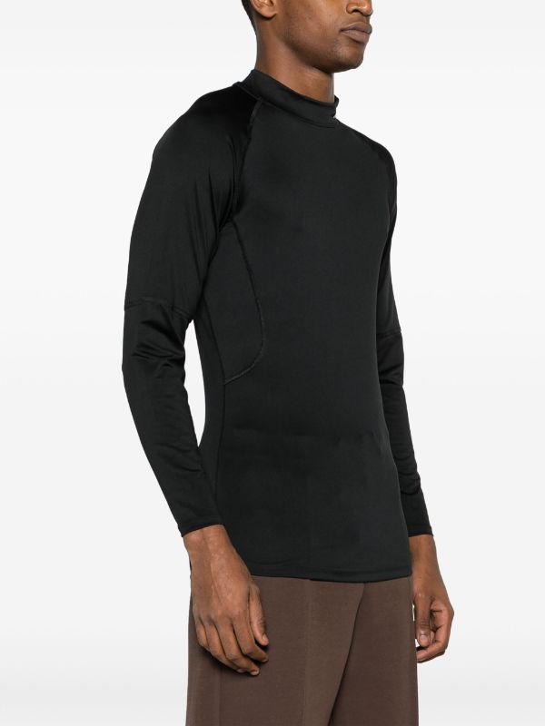 Dri fit long store sleeve mock turtleneck