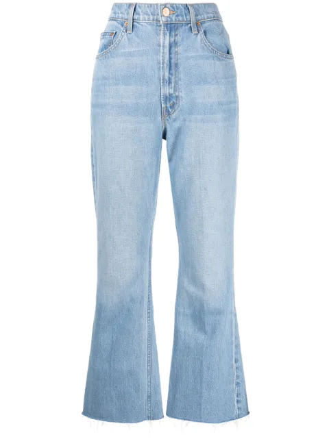 MOTHER jeans acampanados con tiro medio 