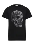 Alexander McQueen Crystal Skull cotton T-shirt - Black