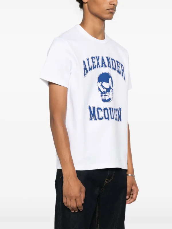 Alexander McQueen logo-print T-shirt - Farfetch