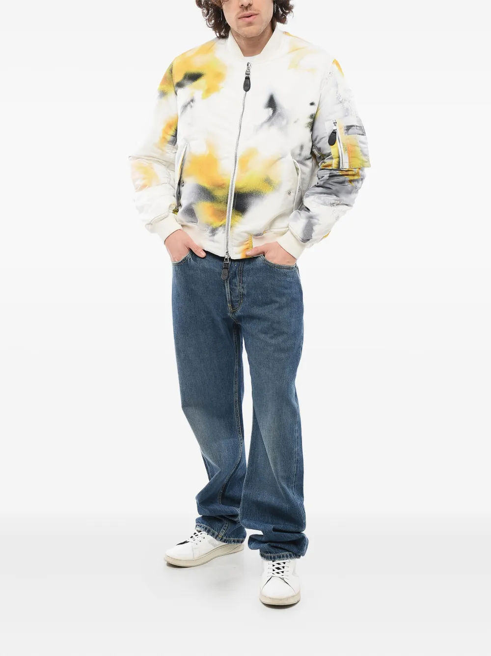 Alexander McQueen chamarra bomber Obscured Flower | Chamarras bomber | Image 2