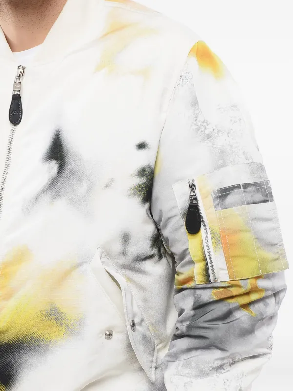 Resurrection ホワイト ジャケット Proenza Schouler Hadley Jacket in Melange Viscose Linen