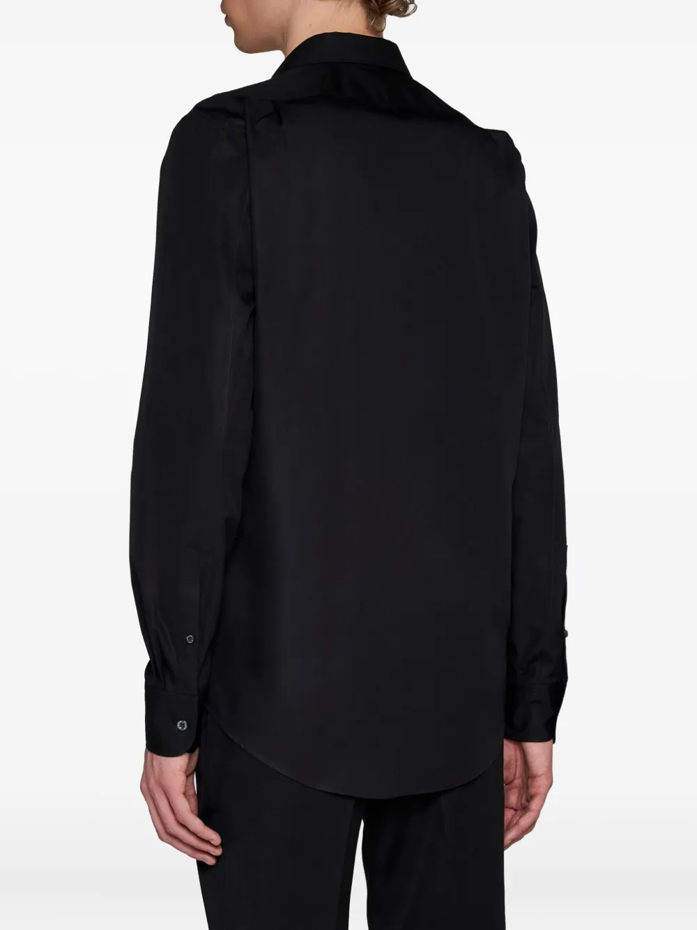 Alexander McQueen Overhemd met borduurwerk Zwart