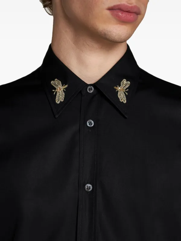 Alexander McQueen Dragonfly シャツ | ブラック | FARFETCH JP
