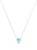 Dinny Hall gemset topaz silver necklace