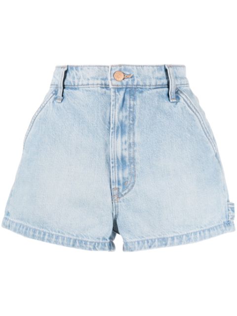 MOTHER mid-rise denim shorts