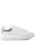 Alexander McQueen Oversized leather sneakers - White