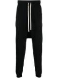 Junya Watanabe MAN drawstring-waist drop-crotch trousers - Black