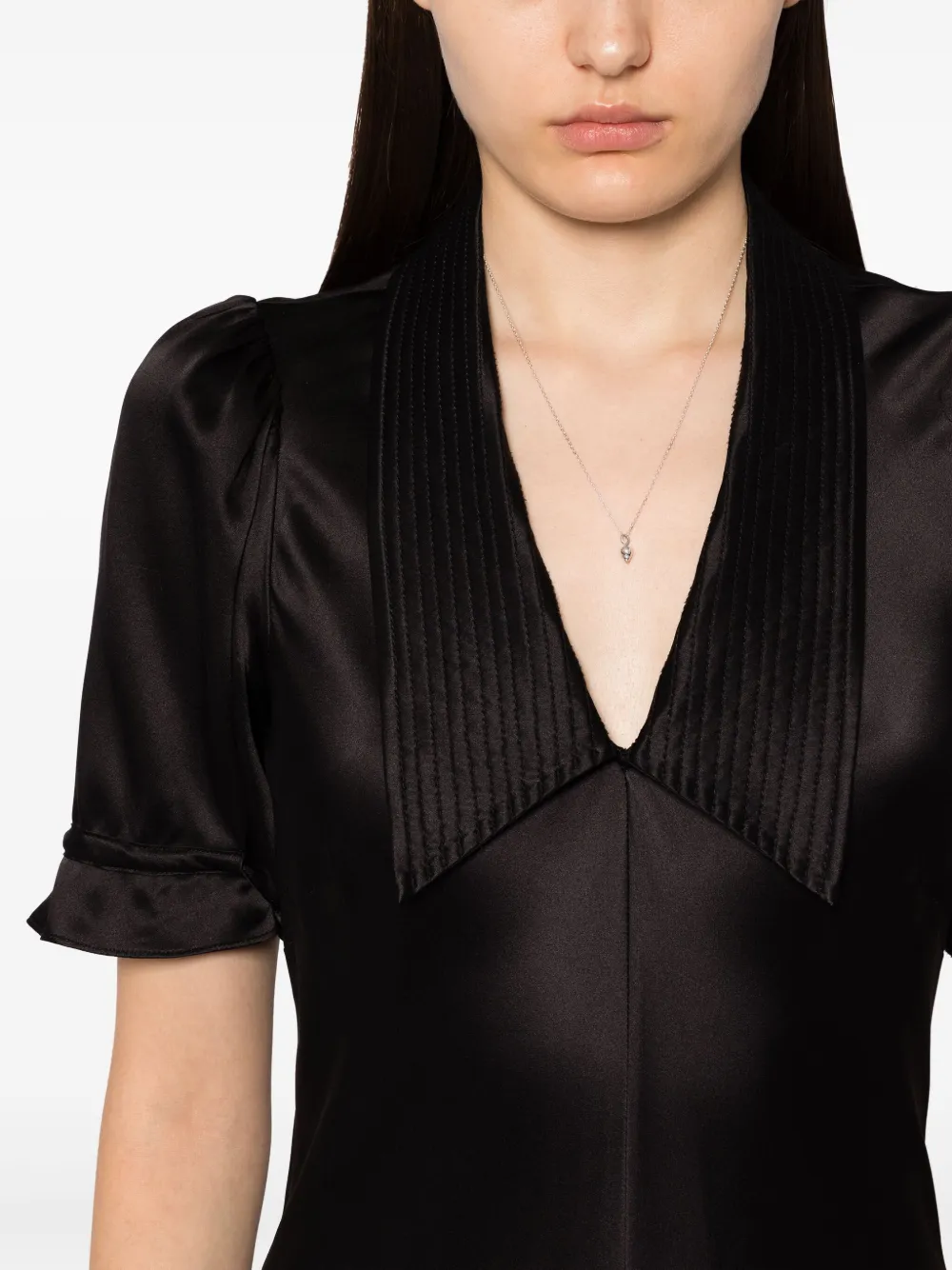 Dinny Hall Halsketting met schelphanger - Zilver