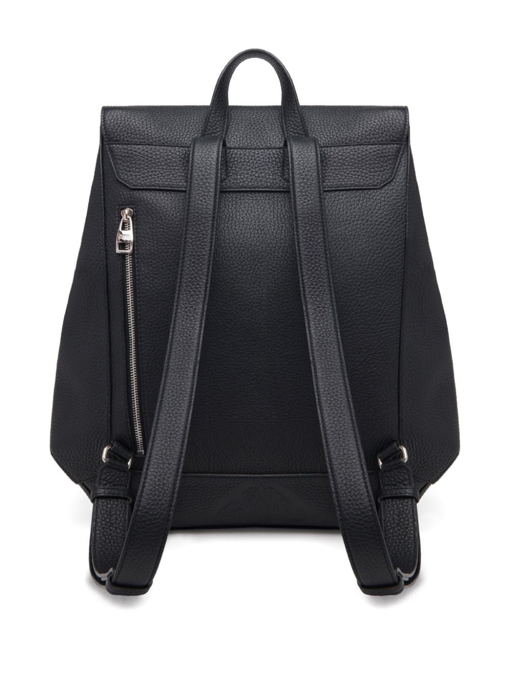 Alexander McQueen The Edge logo-lettering backpack - Zwart