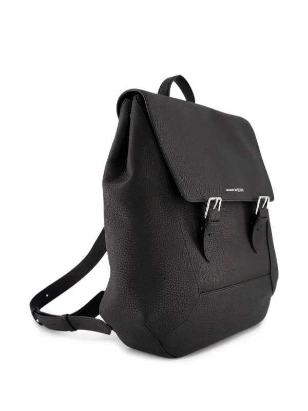 Alexander McQueen Men's Black The Edge Backpack (Calf Leather)
