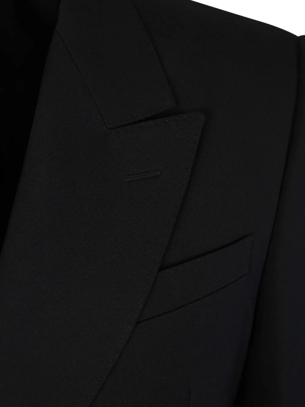 Alexander McQueen Blazer met dubbele rij knopen Zwart